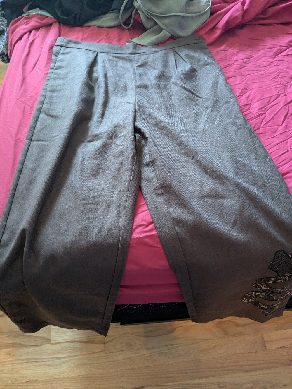 Size 12 Disturbia Snake Trousers
